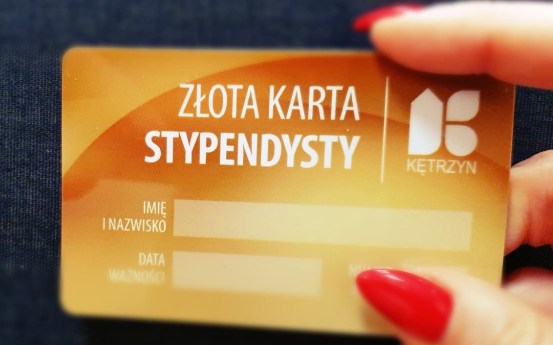 Przyznane złote karty stypendysty